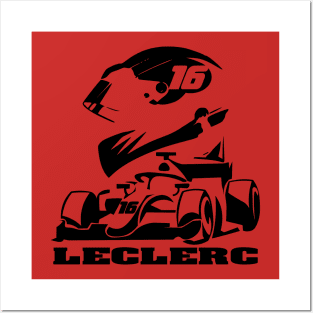 F1 Leclerc Posters and Art